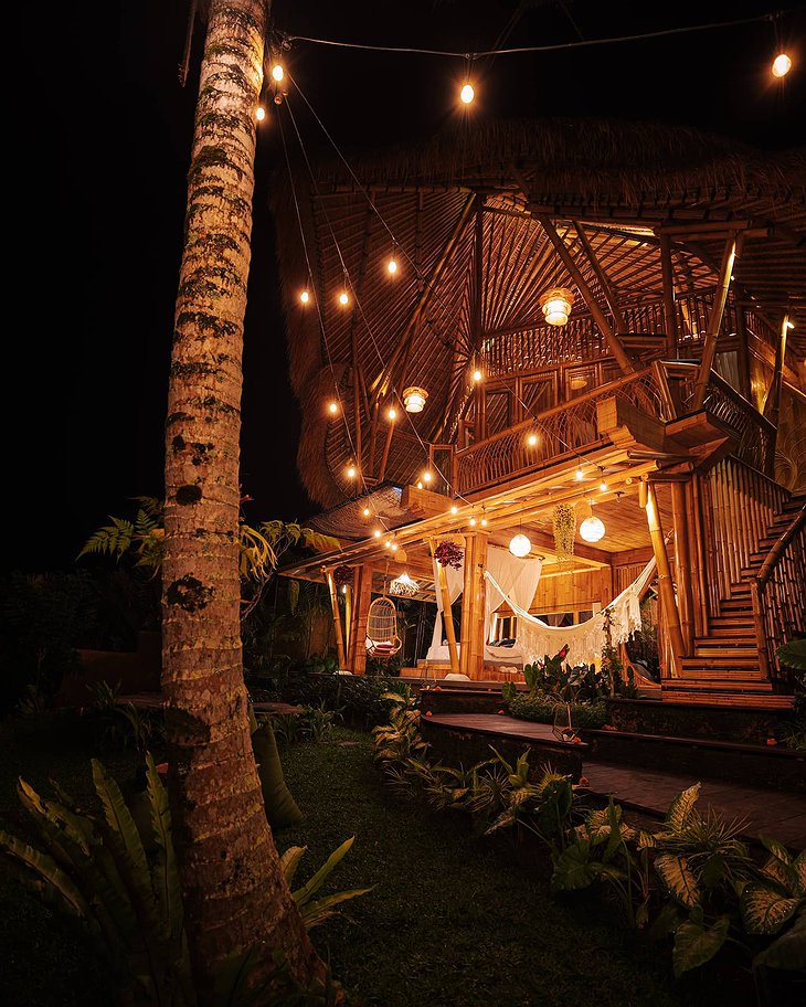 Magic Hills Bali Cozy Lights At Night