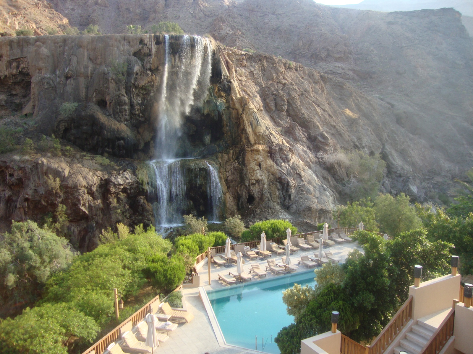 Ma'In Hot Springs Resort & Spa - In The Desert With Its Own Waterfall