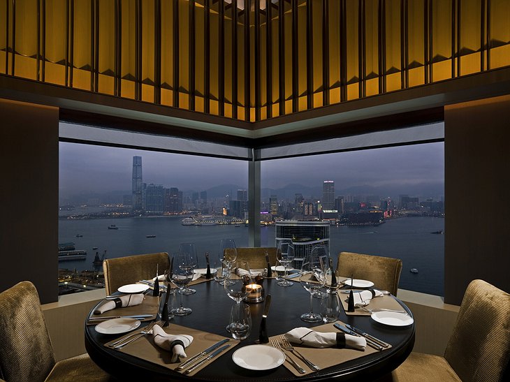 CGD - Semi private dining booth with Harbour view