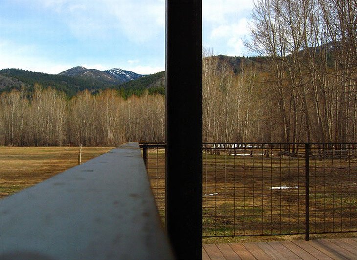 Rolling Huts terrace