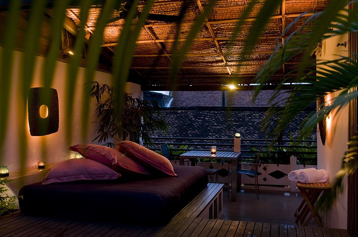 The One Hotel Angkor private terrace