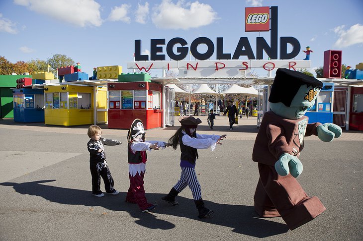 Legoland theme park entrance