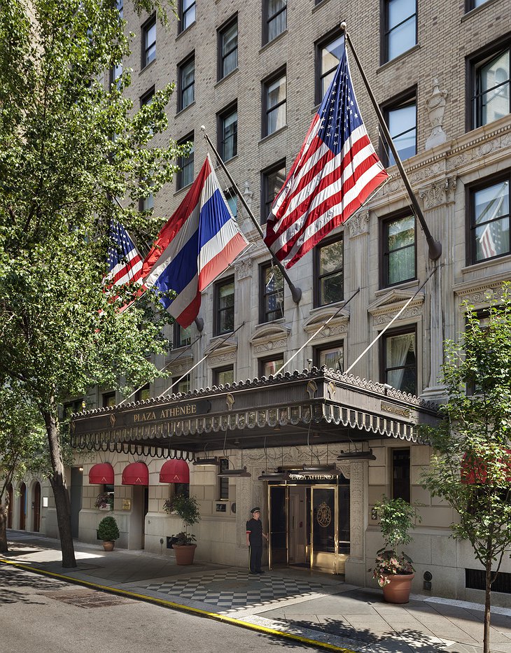 Hotel Plaza Athenee New York exterior