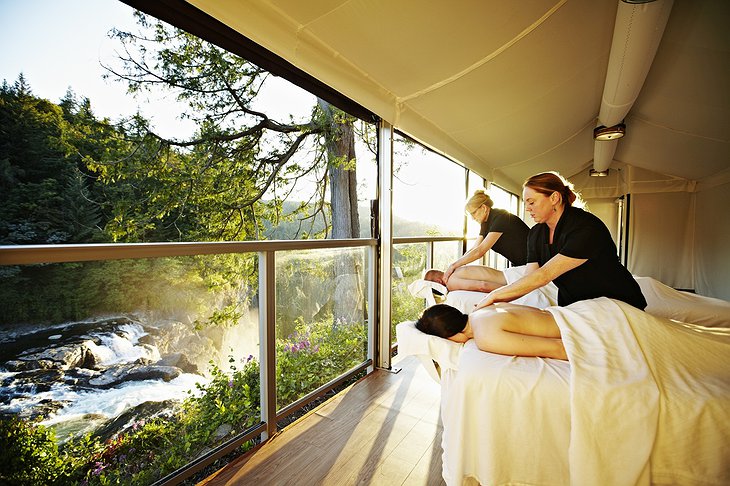 Salish Lodge Terrace Spa