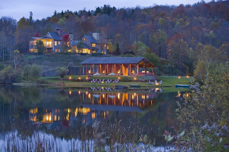 Twin Farms Lakeside Cottages