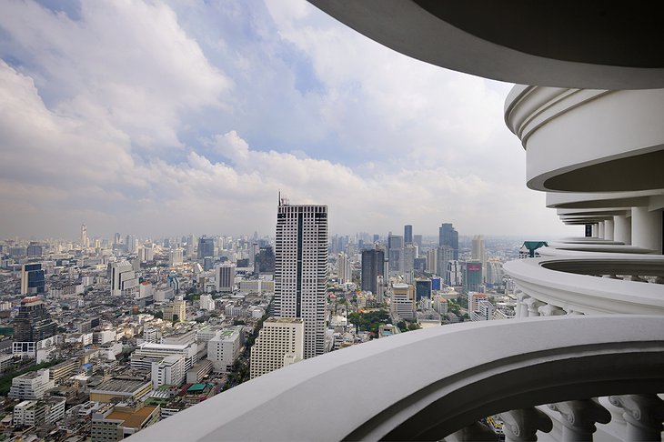 Lebua at State Tower balcony