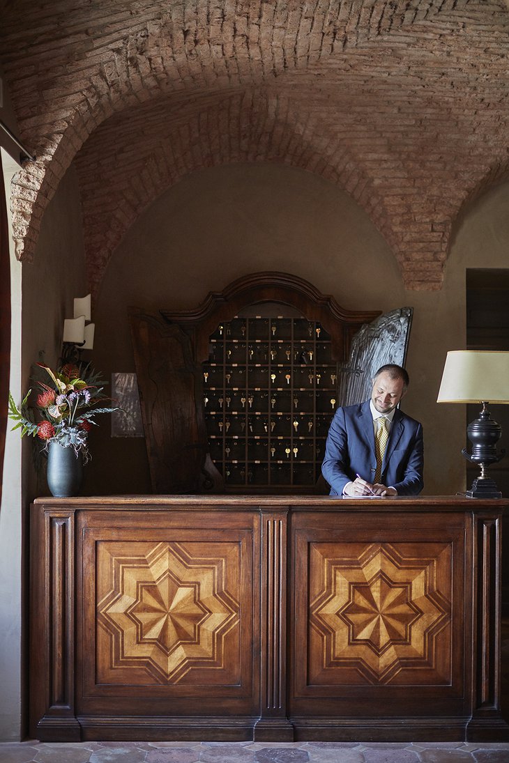 Belmond Castello di Casole Check In