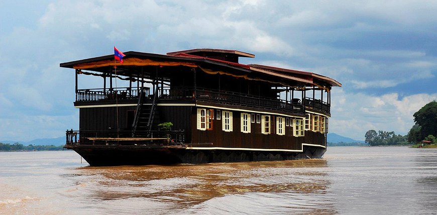 Vat Phou Boat – The River Boat Hotel In Laos