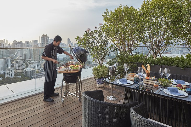 Herb Garden on level 29 BBQ