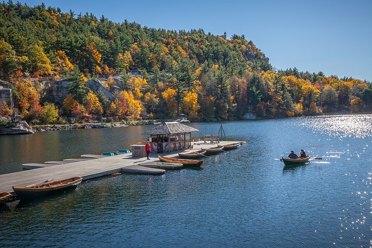 Mohonk Lake Boat Dock