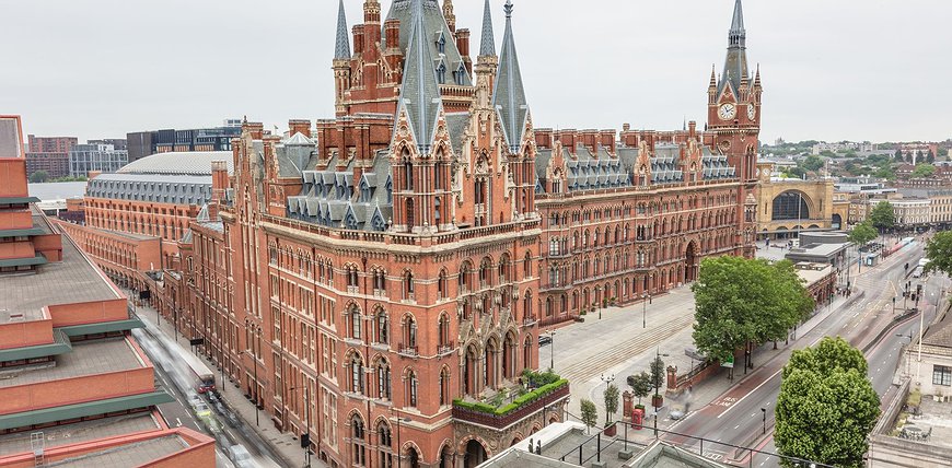 St. Pancras Renaissance Hotel London - The Poshest Train Station Hotel in the World