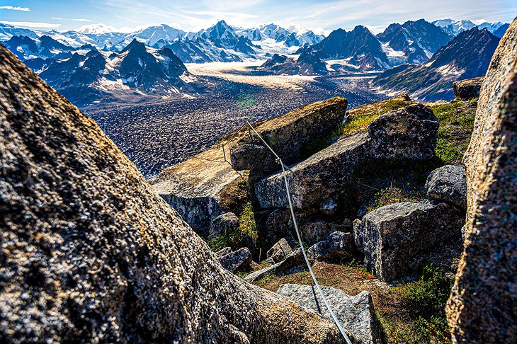 Tordrillo Mountain Iron Path