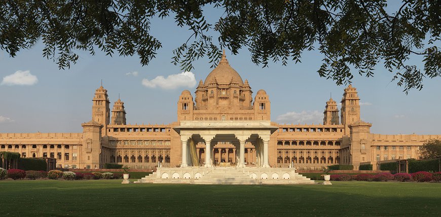 Umaid Bhawan Palace Jodhpur - Luxurious Yellow Sandstone Palace Hotel
