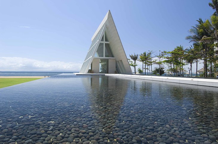 Conrad Bali infinity wedding chapel