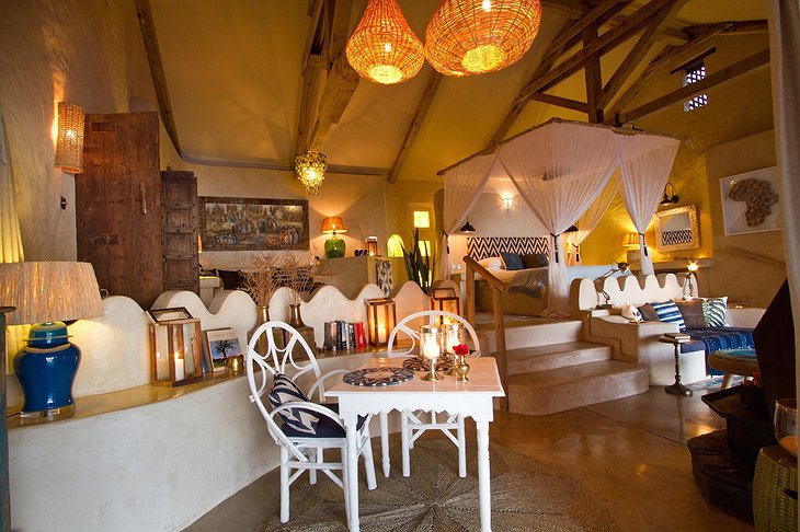 Tongabezi Lodge nuthouse interior