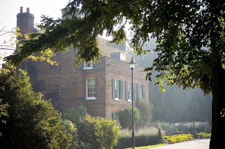 Misty photo of Brocket Hall