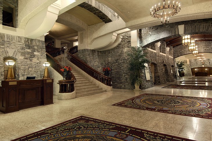 Fairmont Banff Springs Hotel lobby