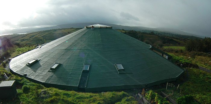 Gyreum Ecolodge - The Giant UFO That Landed In Ireland