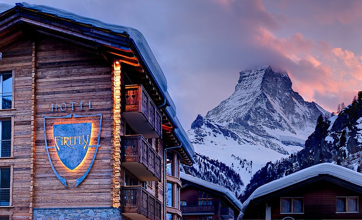 Swiss Chalet in the Alps