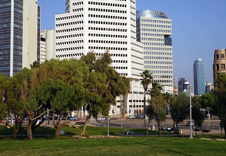 The O Pod Hotel in the Textile and Fashion Center building in Tel Aviv