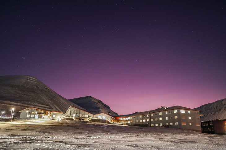 Radisson Blu Polar Hotel In Longyearbyen, Norway On The Svalbard Archipelago