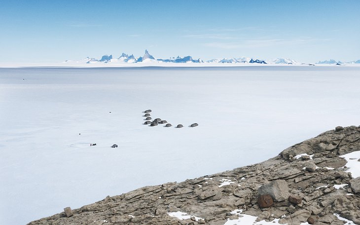 White Desert Antarctica's Echo Sky Pods