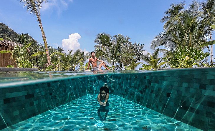 Beachfront Pool Villa Plunge Pool