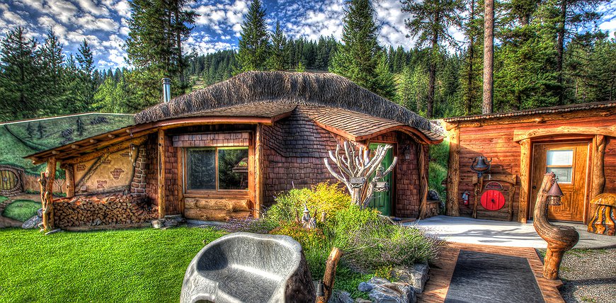 The Shire of Montana Hobbit House - It Could Be Hobbit-Forming