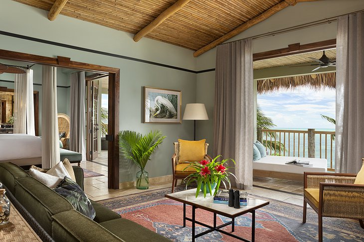 Little Palm Island Resort Premier Suite Living Room