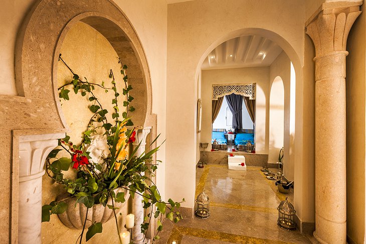 Hasdrubal Thalassa hammam in the spa