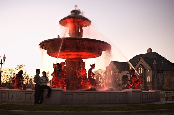 Chateau Avalon fountain