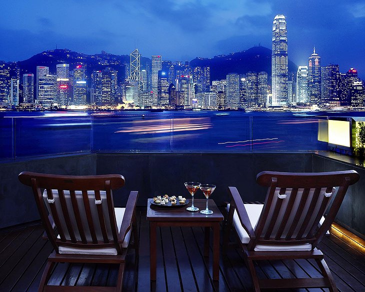 InterContinental Hong Kong third floor patio terrace
