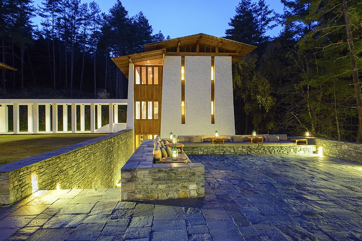 Thimphu Lodge Exterior Night