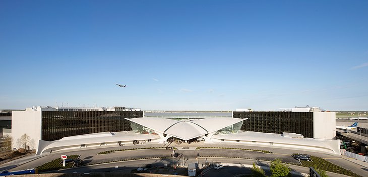 TWA Hotel Building Is The Former TWA Flight Center