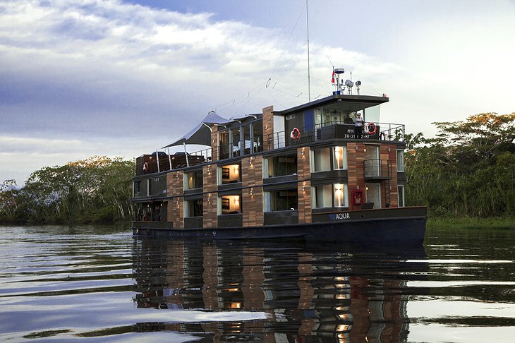 Aqua Amazon boat
