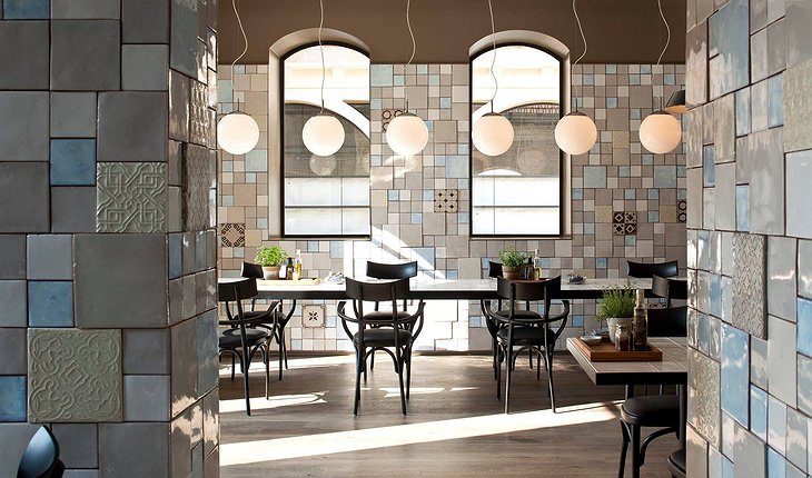 Mamilla Hotel Café Design