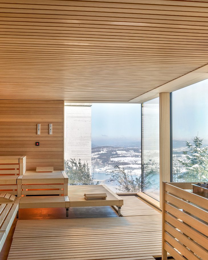 Bürgenstock Hotel Spa Panoramic Sauna