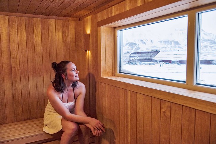 Radisson Blu Polar Hotel Sauna