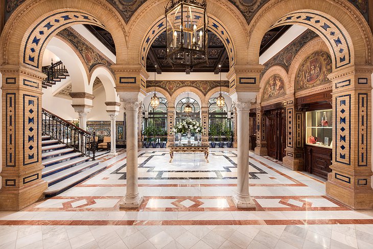 Hotel Alfonso XIII Seville Lobby