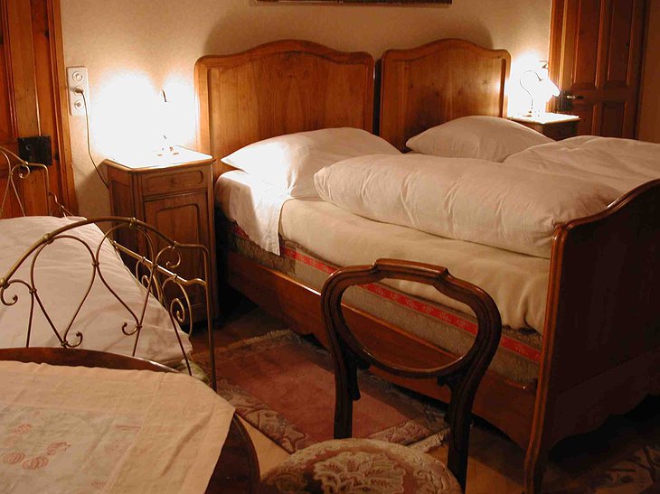 Hotel Belvédère Rhonegletscher Bedroom