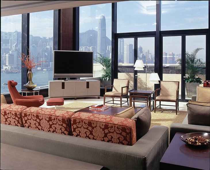 InterContinental Hong Kong Presidential Suite living room