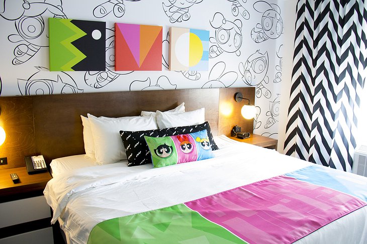 Cartoon Network Hotel Bedroom