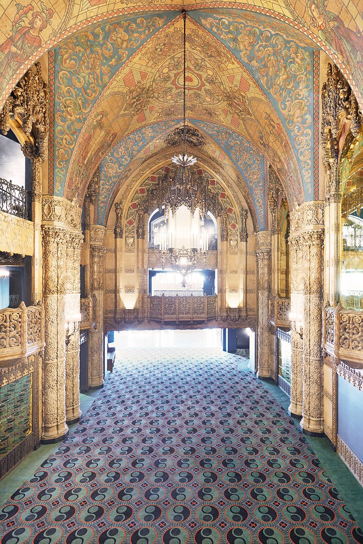 Ace Hotel Downtown Los Angeles theatre lobby