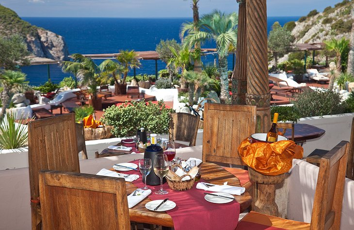 Hotel Hacienda Na Xamena restaurant