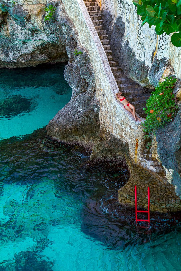 Rock Formations Of Negril, Jamaica