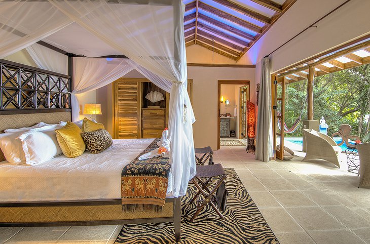 Hotel Casa Chameleon Mal Pais Villa With Plunge Pool Bedroom