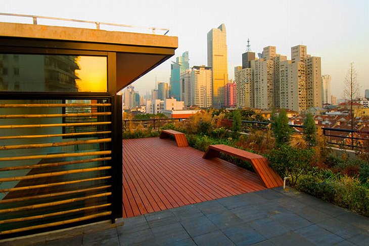 URBN Shanghai rooftop terrace