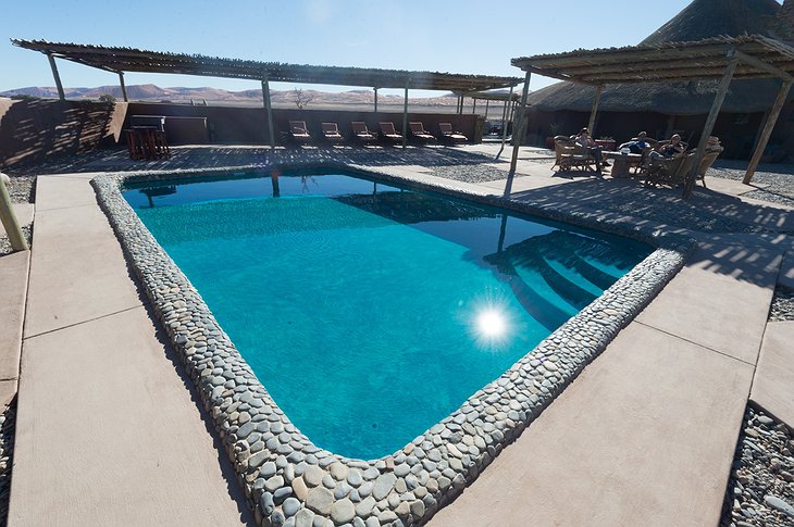 Kulala Desert Lodge swimming pool