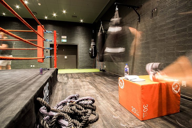 Manon Les Suites Gym Boxing Ring