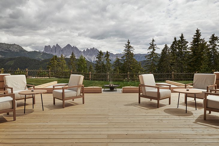 Forestis Dolomites Hotel Terrace